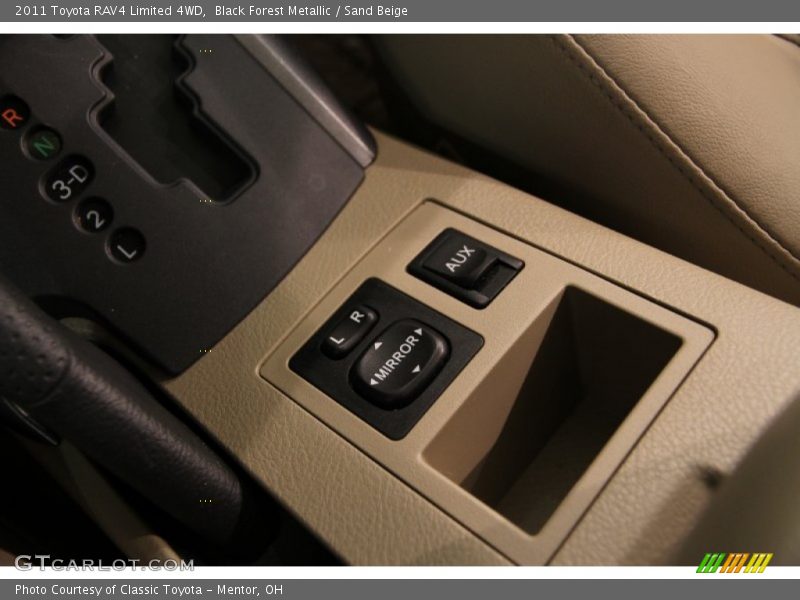 Black Forest Metallic / Sand Beige 2011 Toyota RAV4 Limited 4WD