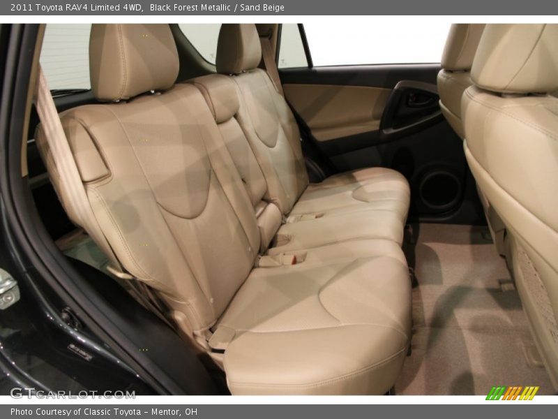 Black Forest Metallic / Sand Beige 2011 Toyota RAV4 Limited 4WD