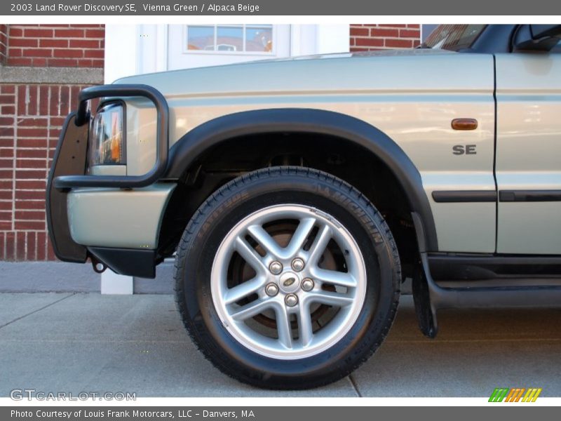 Vienna Green / Alpaca Beige 2003 Land Rover Discovery SE