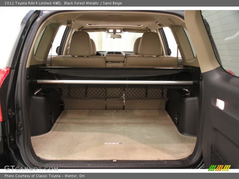 Black Forest Metallic / Sand Beige 2011 Toyota RAV4 Limited 4WD
