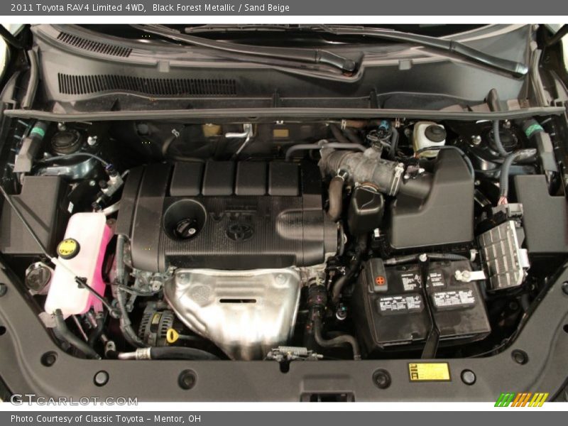 Black Forest Metallic / Sand Beige 2011 Toyota RAV4 Limited 4WD