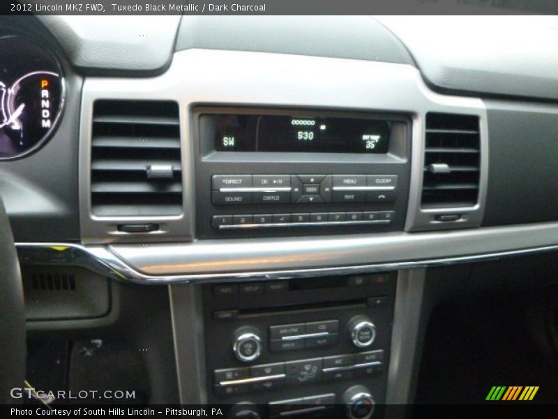 Tuxedo Black Metallic / Dark Charcoal 2012 Lincoln MKZ FWD