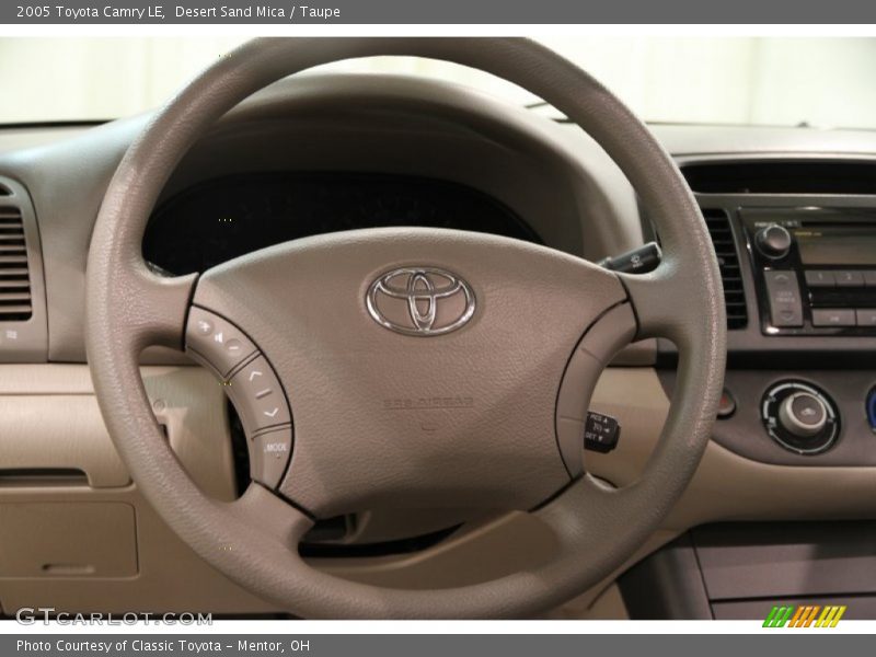 Desert Sand Mica / Taupe 2005 Toyota Camry LE