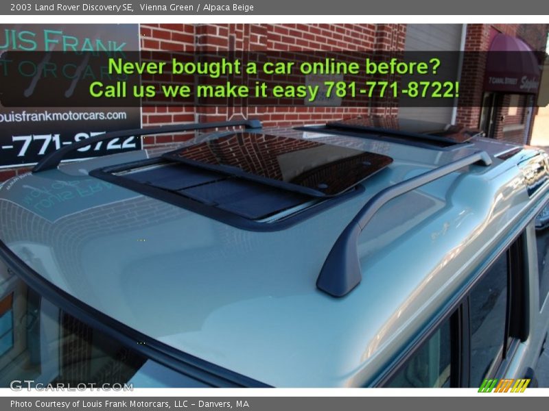 Vienna Green / Alpaca Beige 2003 Land Rover Discovery SE