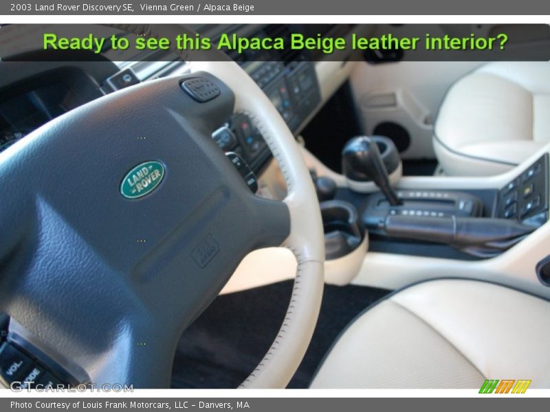 Vienna Green / Alpaca Beige 2003 Land Rover Discovery SE