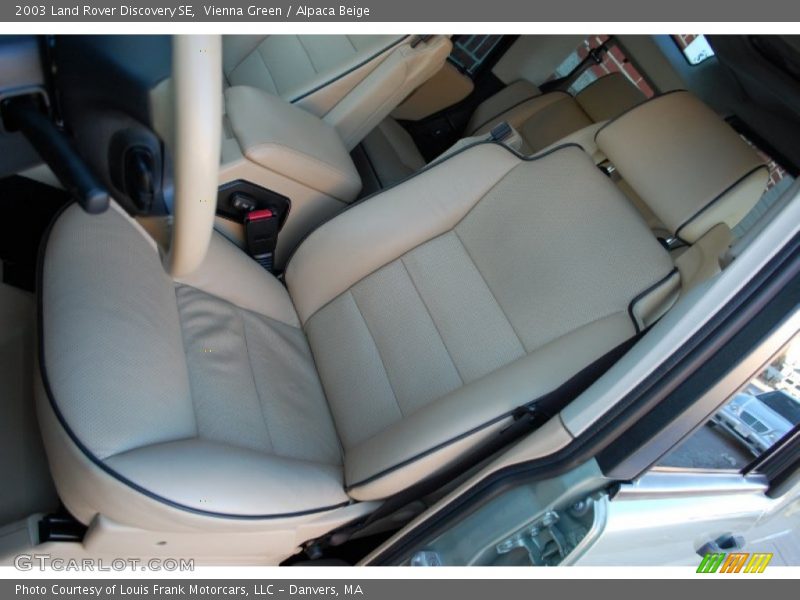 Vienna Green / Alpaca Beige 2003 Land Rover Discovery SE