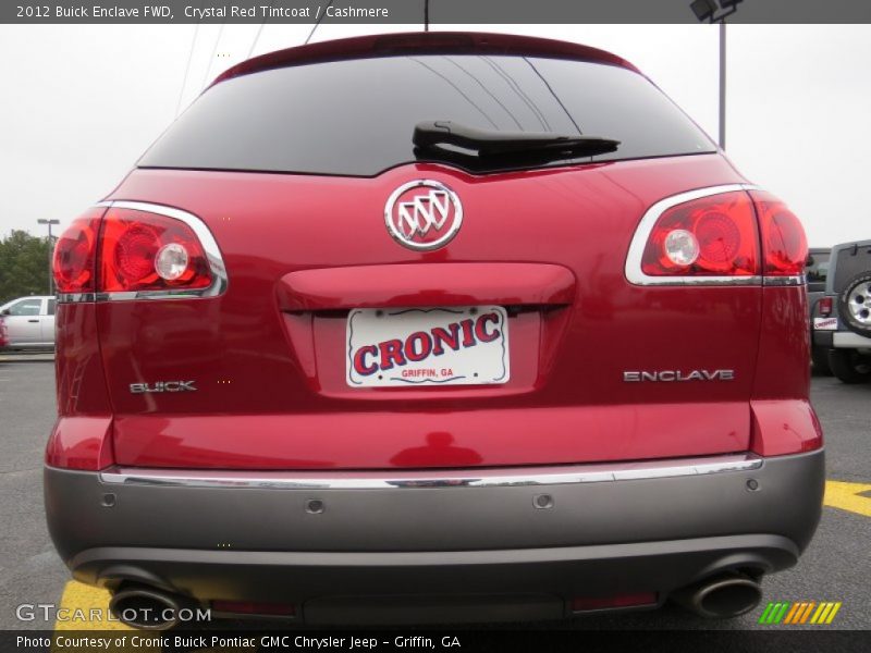 Crystal Red Tintcoat / Cashmere 2012 Buick Enclave FWD
