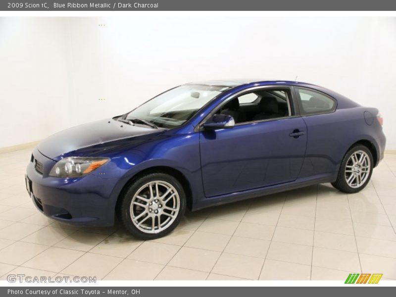 Blue Ribbon Metallic / Dark Charcoal 2009 Scion tC