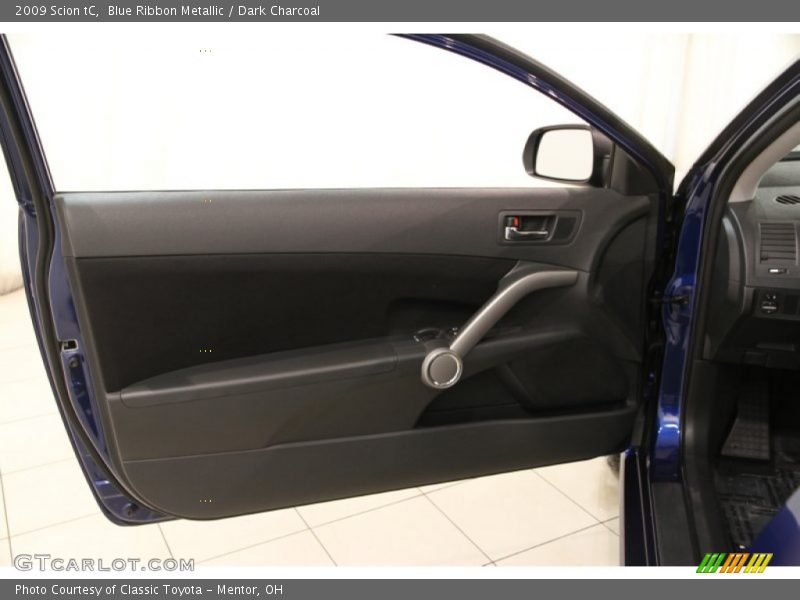 Blue Ribbon Metallic / Dark Charcoal 2009 Scion tC