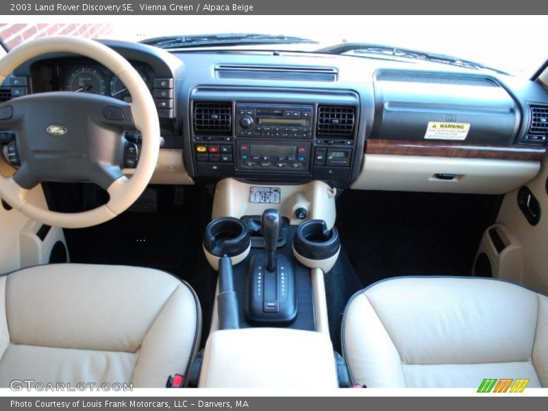Vienna Green / Alpaca Beige 2003 Land Rover Discovery SE
