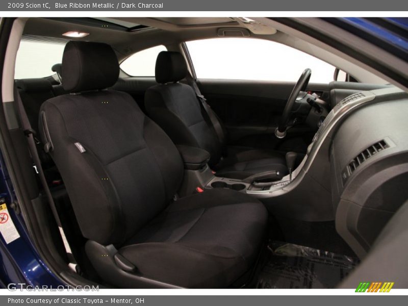 Blue Ribbon Metallic / Dark Charcoal 2009 Scion tC