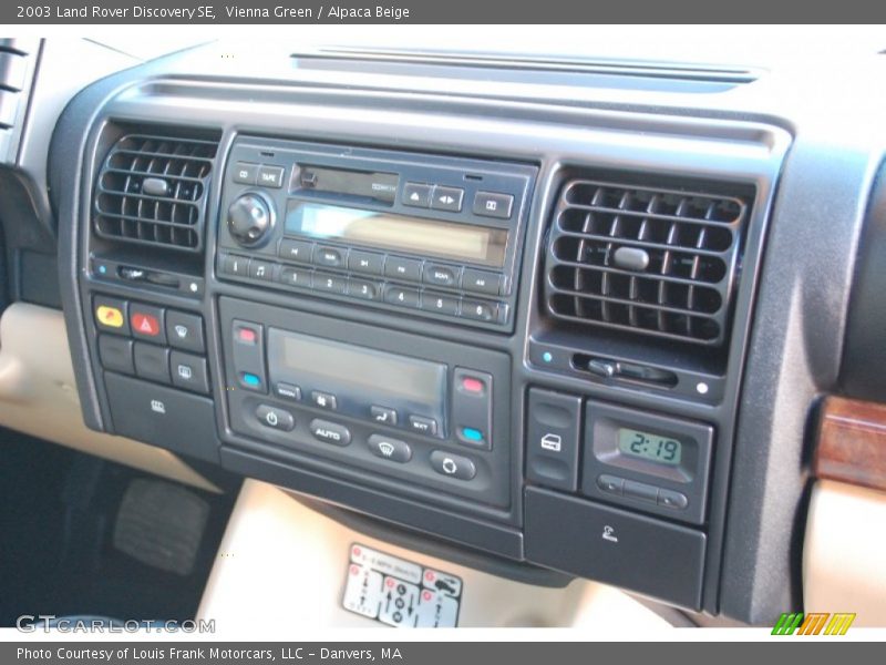 Vienna Green / Alpaca Beige 2003 Land Rover Discovery SE