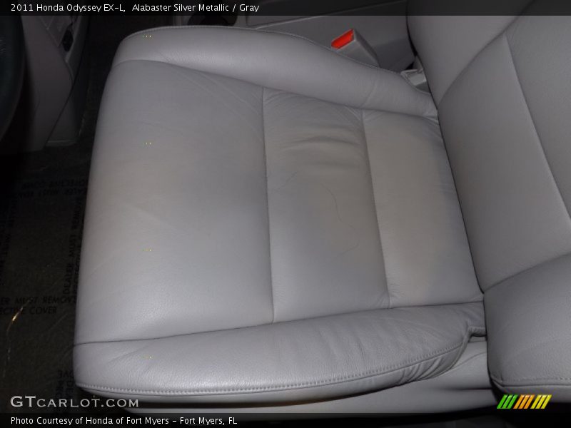 Alabaster Silver Metallic / Gray 2011 Honda Odyssey EX-L