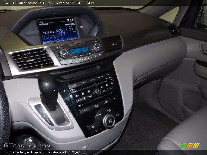 Alabaster Silver Metallic / Gray 2011 Honda Odyssey EX-L