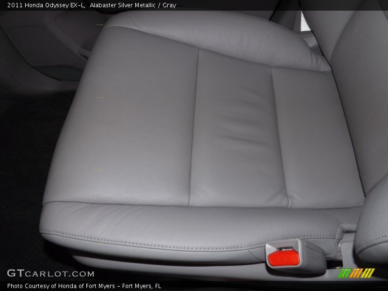 Alabaster Silver Metallic / Gray 2011 Honda Odyssey EX-L