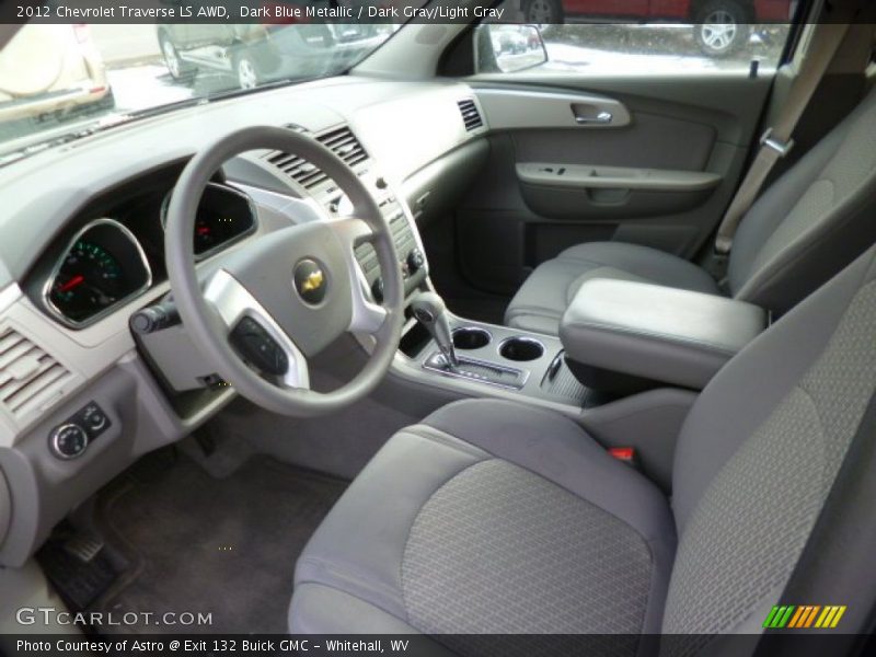 Dark Gray/Light Gray Interior - 2012 Traverse LS AWD 