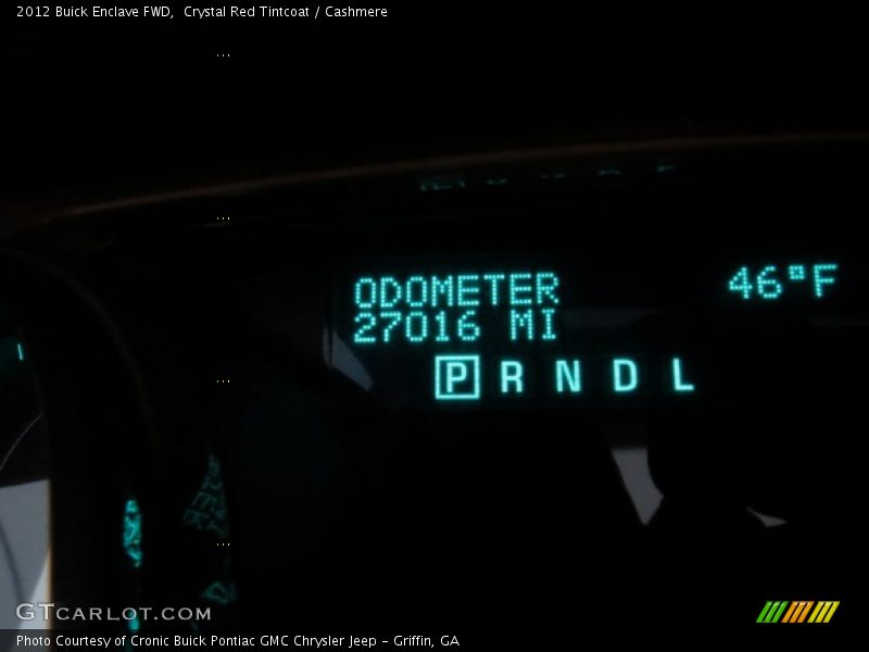 Crystal Red Tintcoat / Cashmere 2012 Buick Enclave FWD