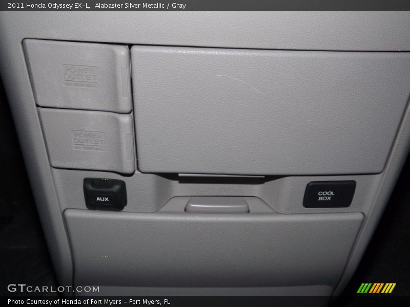 Alabaster Silver Metallic / Gray 2011 Honda Odyssey EX-L