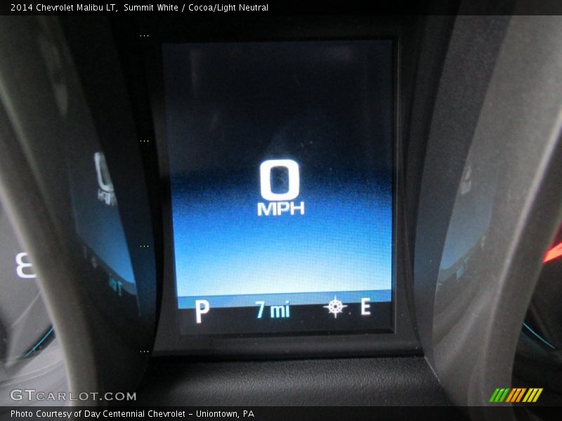Summit White / Cocoa/Light Neutral 2014 Chevrolet Malibu LT