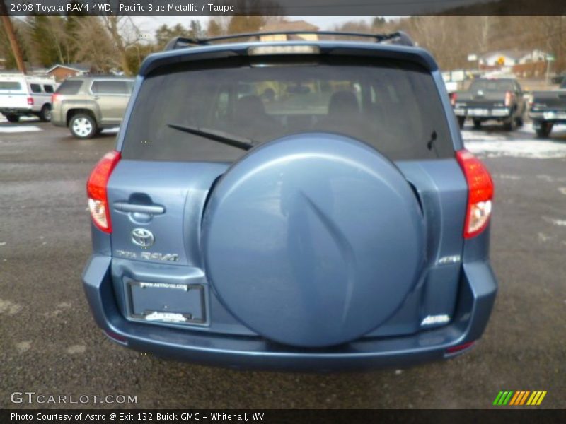 Pacific Blue Metallic / Taupe 2008 Toyota RAV4 4WD