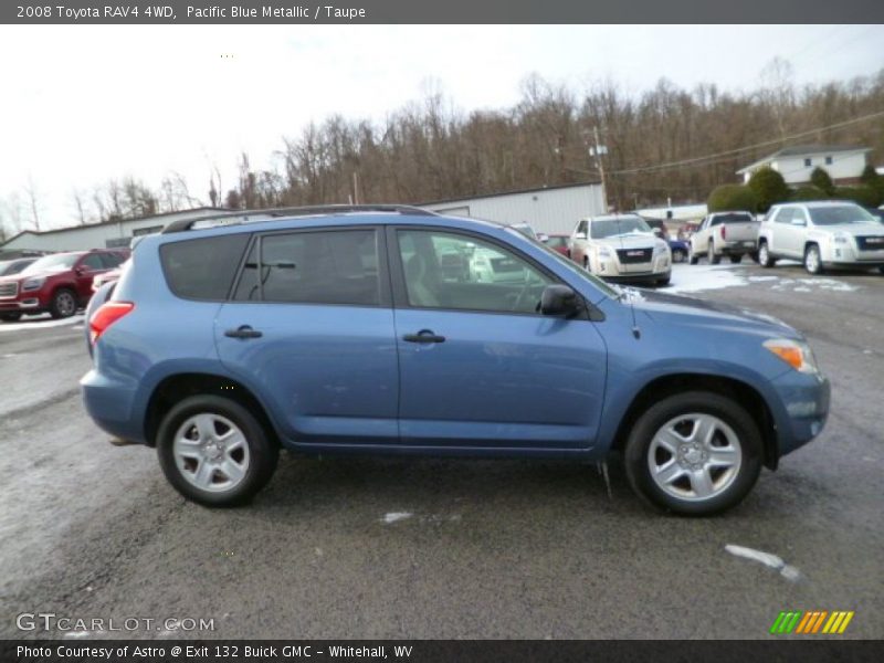 Pacific Blue Metallic / Taupe 2008 Toyota RAV4 4WD