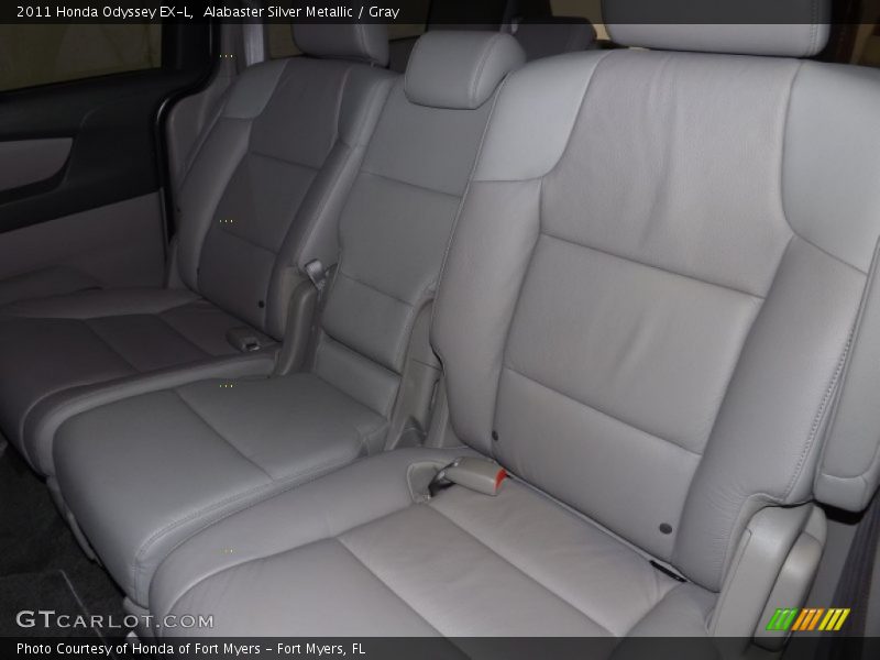 Alabaster Silver Metallic / Gray 2011 Honda Odyssey EX-L