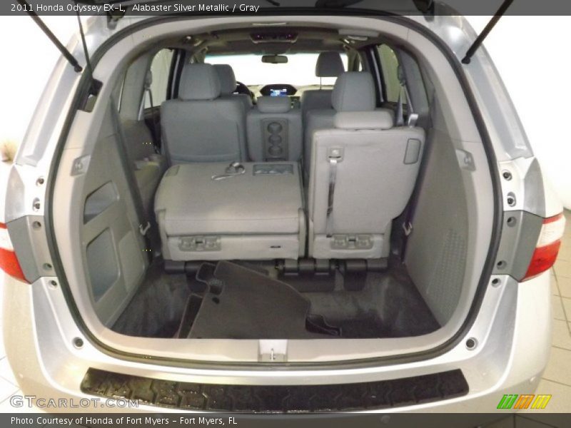 Alabaster Silver Metallic / Gray 2011 Honda Odyssey EX-L