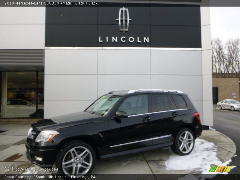 Black / Black 2010 Mercedes-Benz GLK 350 4Matic