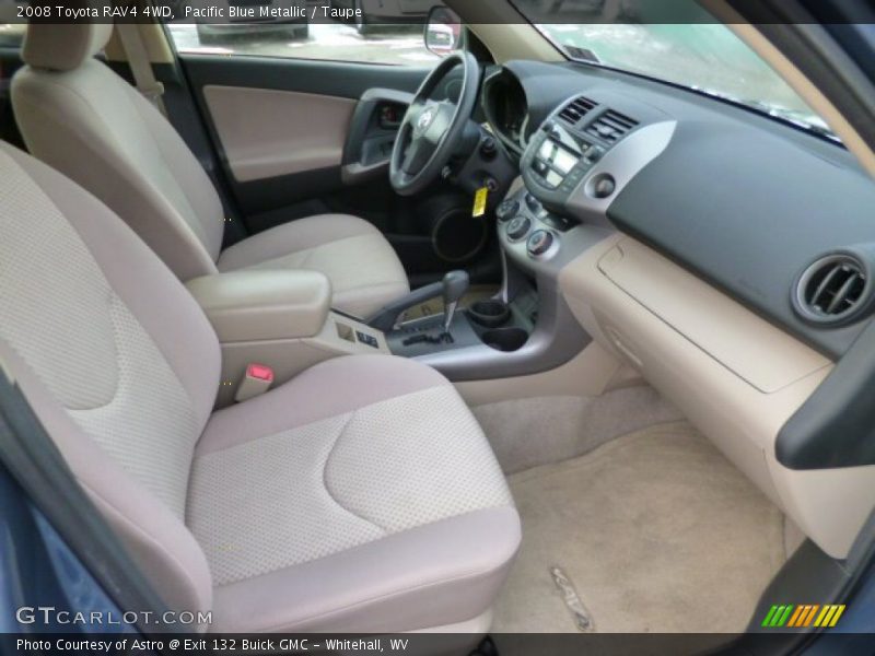 Pacific Blue Metallic / Taupe 2008 Toyota RAV4 4WD
