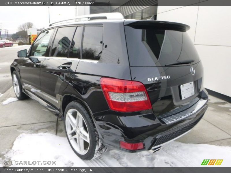 Black / Black 2010 Mercedes-Benz GLK 350 4Matic