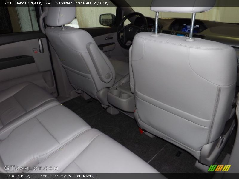 Alabaster Silver Metallic / Gray 2011 Honda Odyssey EX-L