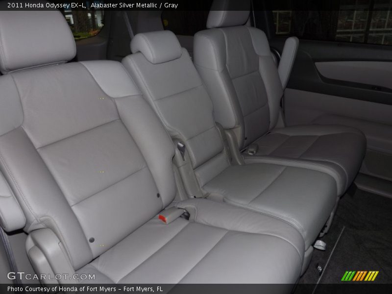 Alabaster Silver Metallic / Gray 2011 Honda Odyssey EX-L