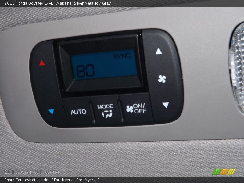 Alabaster Silver Metallic / Gray 2011 Honda Odyssey EX-L