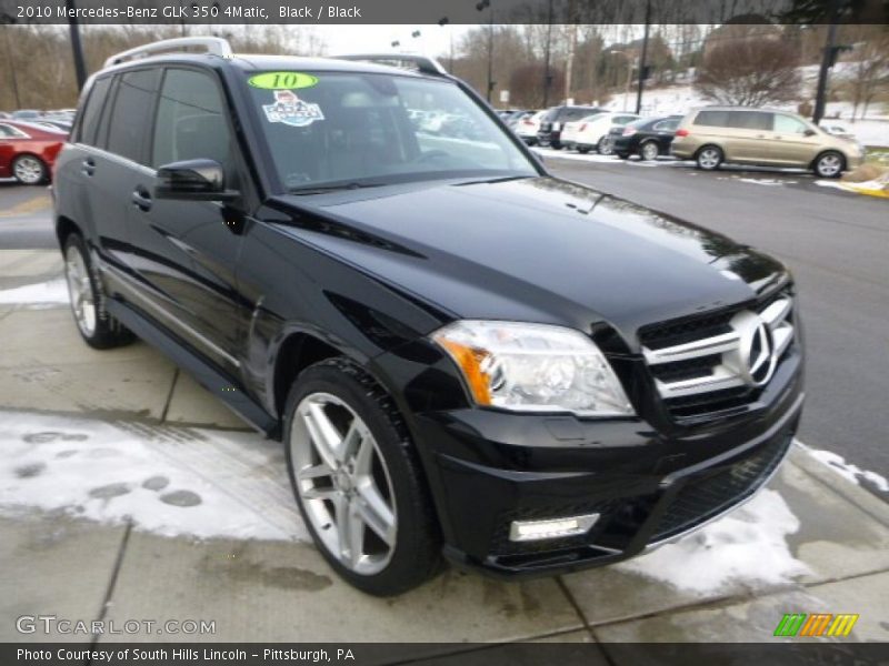 Black / Black 2010 Mercedes-Benz GLK 350 4Matic