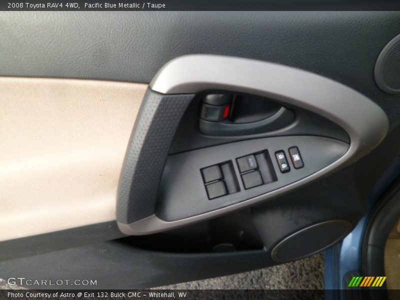 Pacific Blue Metallic / Taupe 2008 Toyota RAV4 4WD