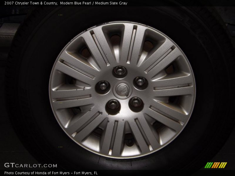 Modern Blue Pearl / Medium Slate Gray 2007 Chrysler Town & Country