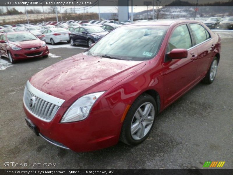 Red Candy Metallic / Camel 2010 Mercury Milan I4