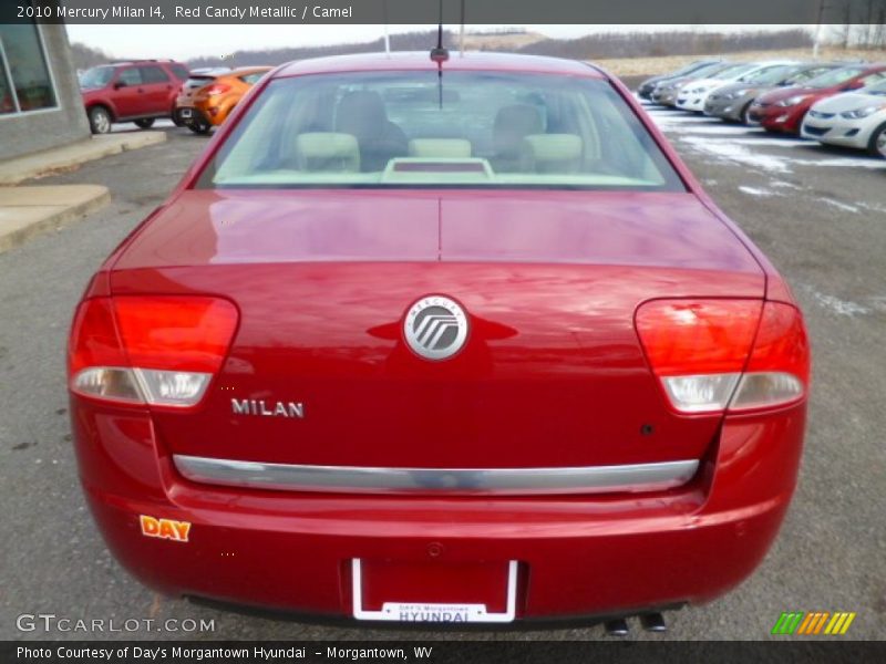 Red Candy Metallic / Camel 2010 Mercury Milan I4