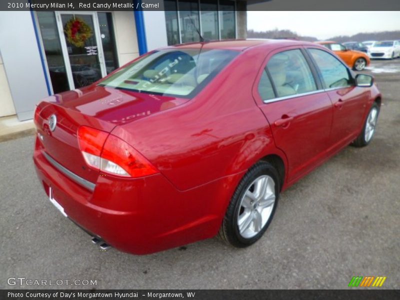 Red Candy Metallic / Camel 2010 Mercury Milan I4