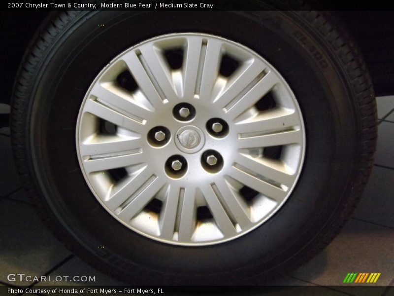 Modern Blue Pearl / Medium Slate Gray 2007 Chrysler Town & Country