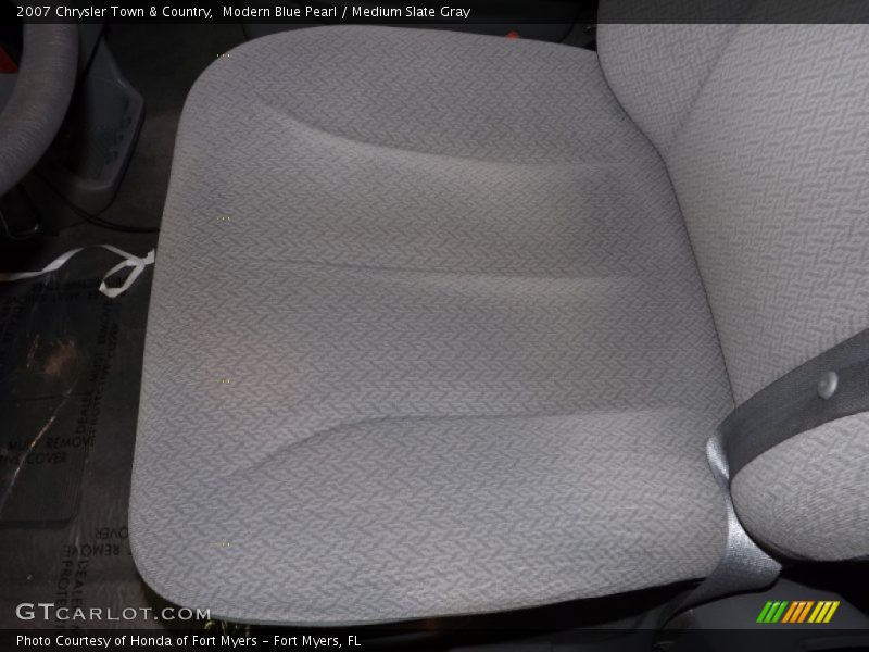 Modern Blue Pearl / Medium Slate Gray 2007 Chrysler Town & Country