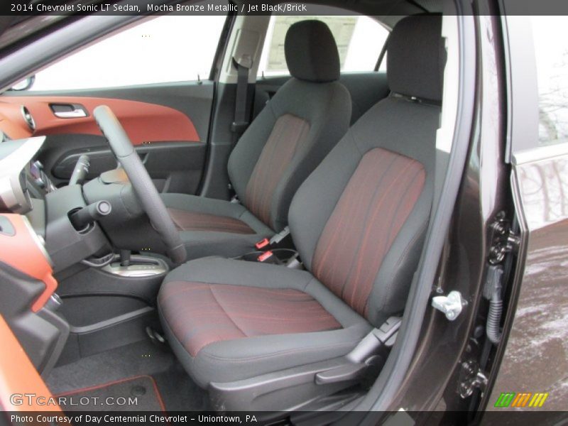 Front Seat of 2014 Sonic LT Sedan