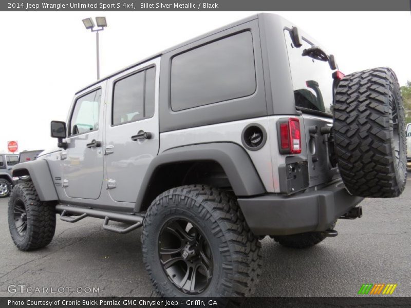 Billet Silver Metallic / Black 2014 Jeep Wrangler Unlimited Sport S 4x4