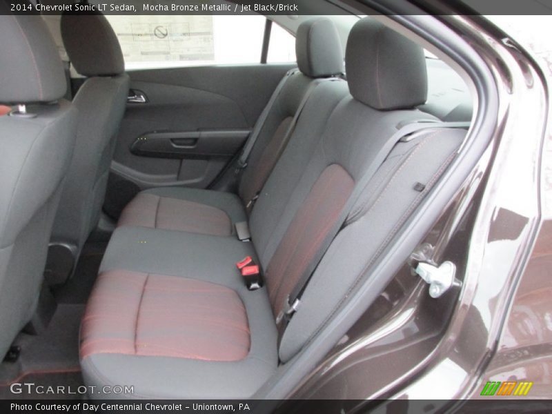 Rear Seat of 2014 Sonic LT Sedan