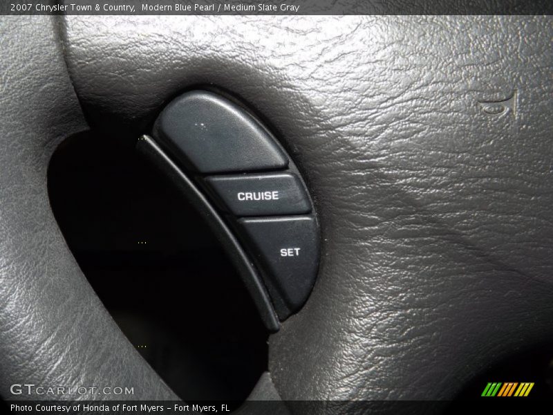Modern Blue Pearl / Medium Slate Gray 2007 Chrysler Town & Country