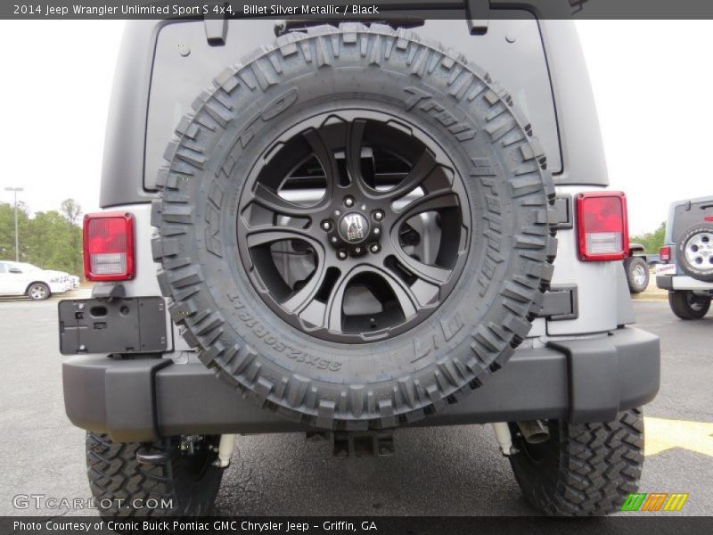 Billet Silver Metallic / Black 2014 Jeep Wrangler Unlimited Sport S 4x4