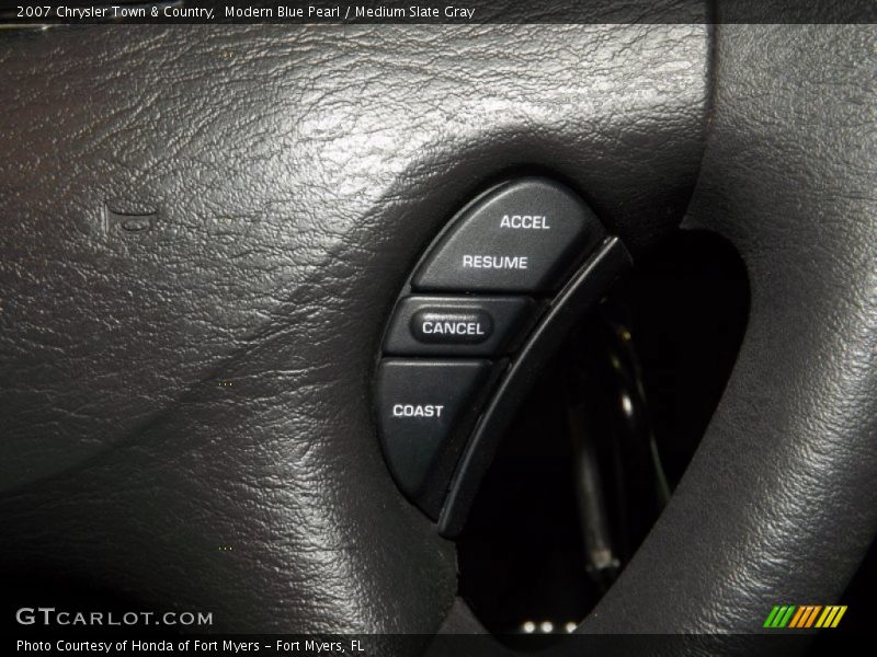 Modern Blue Pearl / Medium Slate Gray 2007 Chrysler Town & Country