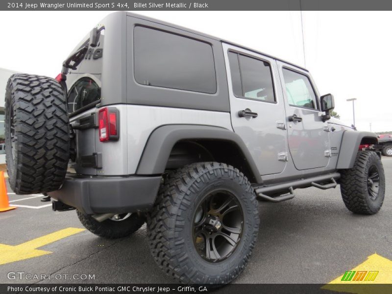  2014 Wrangler Unlimited Sport S 4x4 Billet Silver Metallic