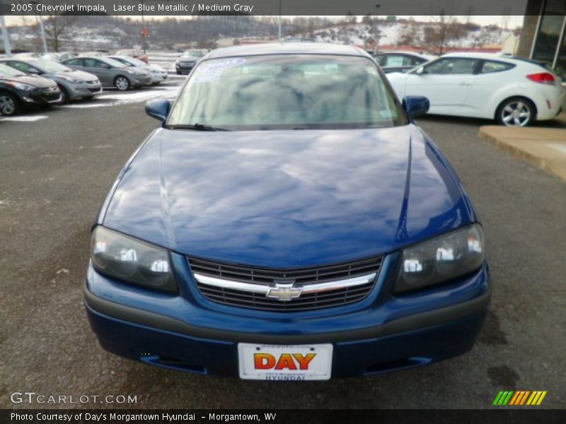 Laser Blue Metallic / Medium Gray 2005 Chevrolet Impala