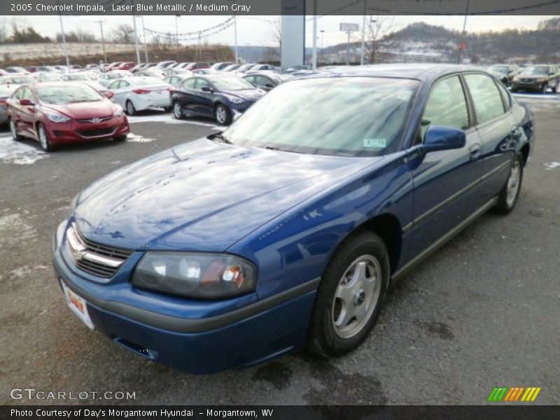 Laser Blue Metallic / Medium Gray 2005 Chevrolet Impala